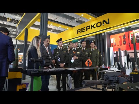 Repkon Defence exhibits its products at EDEX 2023