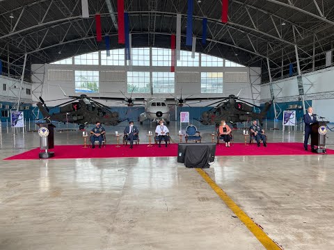 İki Atak helikopteri ve bir C-295 nakliye uçağının Filipinler ordusuna teslim töreni düzenlendi