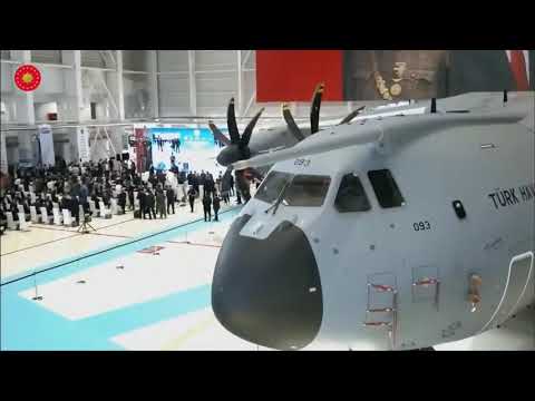 Kayseri&#039;de A400M FASBAT Uçak Bakım Tesisi açıldı