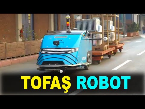 TOFAŞ robot göreve başladı - AutoTow autonomous logistics robot - TOASO