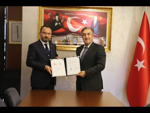 Türkiye Uzay Ajansı ile Ankara Yıldırım Beyazıt Üniversitesi arasında iş birliği protokolü imzalandı