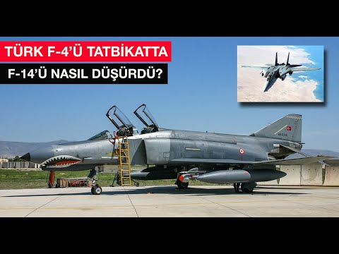 Türk F-4E uçağı, tatbikatta Amerikan F-14&#039;ünü nasıl düşürdü?