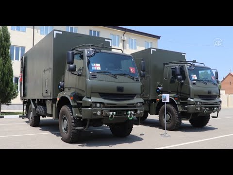 Türkiye, Gürcistan Savunma Bakanlığına teknik servis araçları hibe etti