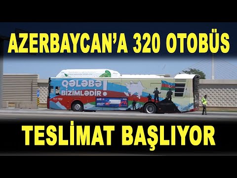 BMC&#039;den Azerbaycan&#039;a dev otobüs filosu - Azərbaycana 320 avtobus - 320 new buses to Azerbaijan