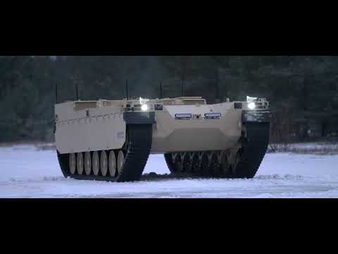 Estonian defense company Milrem Robotics rolls out its new Type-X RCV