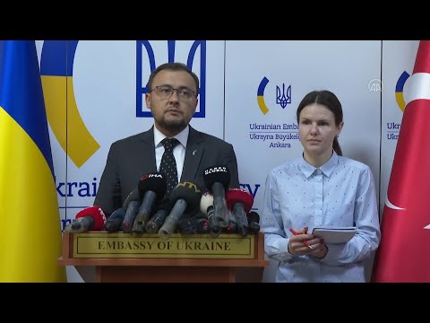Ukrayna&#039;nın Ankara Büyükelçisi Bodnar, Dışişleri Bakanlığındaki görüşmenin ardından konuştu