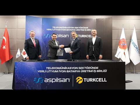ASPİLSAN Enerji&#039;nin ürettiği lityum bataryalar Turkcell altyapısında kullanılacak