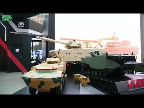 FNSS showcases its new armored vehicle in Saudi Arabia