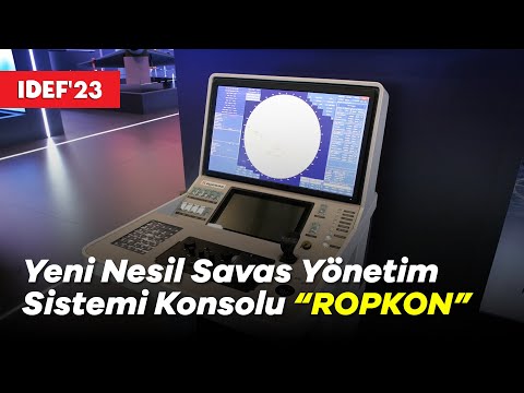 Deniz platformları için yerli yazılıma sahip ROPKON
