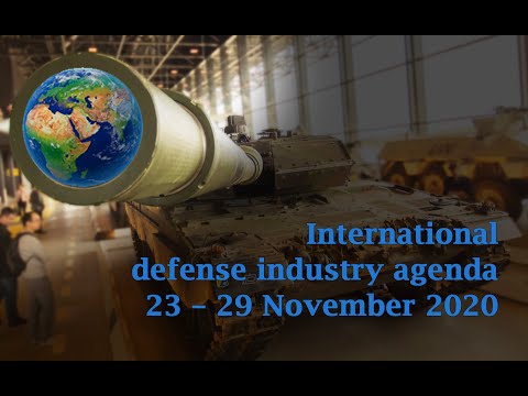 International defense industry agenda 23-29 November