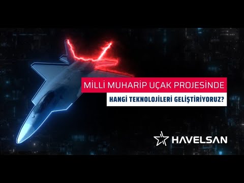 Which technologies do HAVELSAN develop for Turkey&#039;s National Combat Aircraft Project?