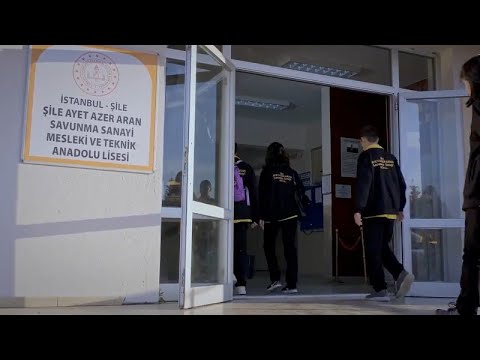 Şile Ayet Azer Aran Savunma Sanayi Mesleki ve Teknik Anadolu Lisesi, kapılarını açmaya hazırlanıyor