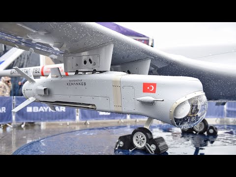 Міні-розумна крилата ракета Bayraktar Kemankeş вперше представлена ​​на TEKNOFEST
