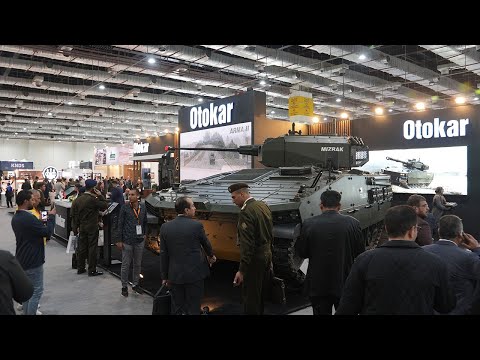 OTOKAR exhibited its tracked armored vehicle TULPAR in Egypt