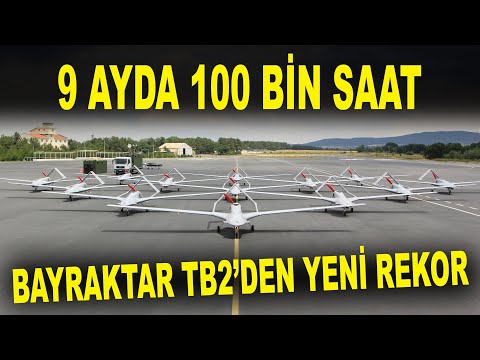 Bayraktar TB2 SİHA ile yeni rekor: 500 bin saat - New record from Bayraktar TB2 UAV - Savunma Sanayi