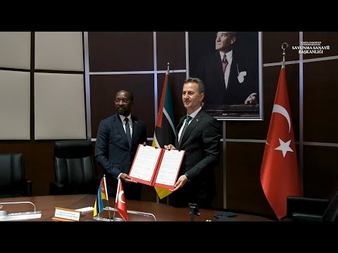 Türkiye ile Mozambik Cumhuriyeti arasında Savunma Sanayii İş Birliği Anlaşması imzalandı