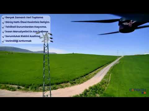 MOBIoT ve ZCQM Drone ile Enerji Nakil Hatları ve Kulelerini Canlı İnceleme ve Bakım