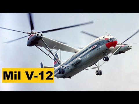 Dünyanın En Büyük Helikopteri Mi-12 Homer Hakkında Her Şey