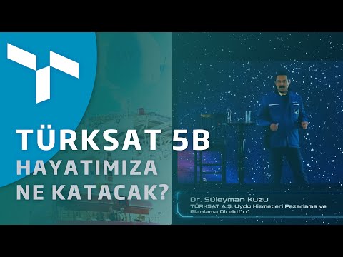 2. Uydu Teknolojileri Haftası - Türksat 5B Paneli / Dr. Süleyman KUZU