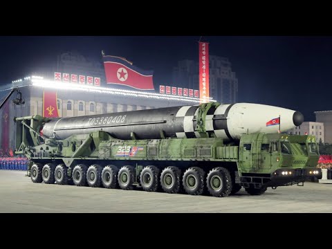 North Korean TV airs footage of an ICBM test