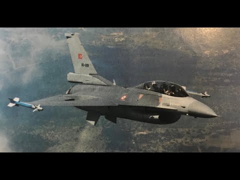 11 Mart 1988: Montajının tamamı Türkiye&#039;de yapılan ilk F-16, envantere girdi