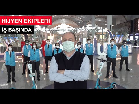 Terminalin sağlığı turkuaz yeleklilerden soruluyor #covid19