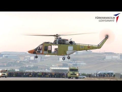6 Eylül 2018: Türkiye&#039;nin ilk yerli Genel Maksat Helikopteri Gökbey ilk uçuşunu gerçekleştirdi