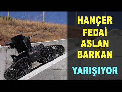 Türkiye&#039;nin robot piyadeleri yarıştı - Hançer - Aslan - Barkan - Fedai - Savunma Sanayi - ASELSAN