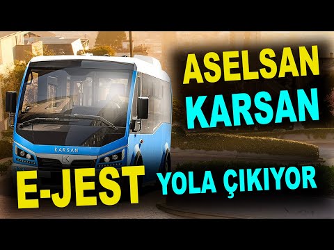 Türkiye&#039;nin elektrikli minibüsü yollara çıkıyor - ASELSAN - KARSAN - BMW - Savunma Sanayi - ASELS