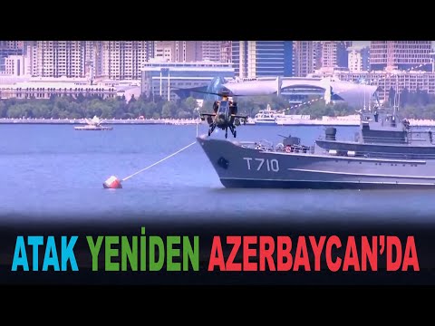 ATAK helikopteri yeniden Azerbaycan&#039;da - TEKNOFEST Azerbaycan - ATAK helicopter - Savunma Sanayi