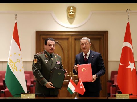 Türkiye ile Tacikistan arasında Askeri Çerçeve Anlaşması imzalandı