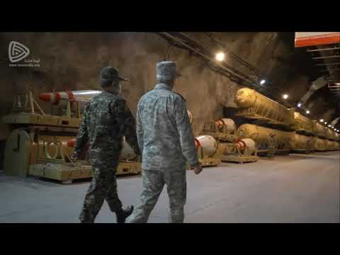 Iranian made percision missile Kheibar Shekan, and underground tunnels. موشک خیبر شکن ساخت ایران