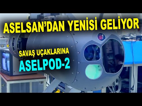 ASELSAN savaş uçakları için kolları sıvadı: Yeni ASELPOD geliyor - ASELPOD-2 - Savunma Sanayi ASELS