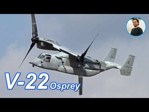 V-22 Osprey Tiltrotor Uçağını Tanıyalım