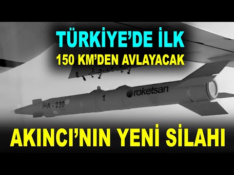 Türkiye&#039;de ilk: Akıncı TİHA süpersonik füze attı - TRG-230-İHA - Savunma Sanayi - ROKETSAN - BAYKAR