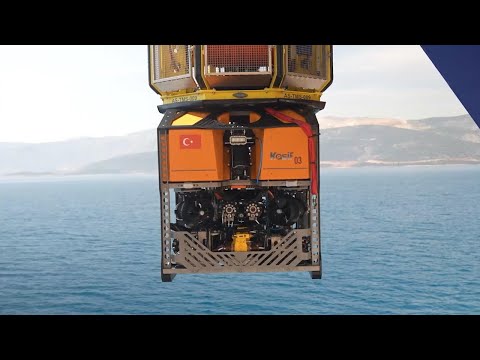 Національний підводний робот Армелсан взяв участь у бурових роботах в Туреччині