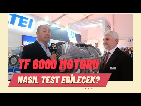 TF6000 moturunun uçuş testleri nasıl yapılacak? #tei #mahmutakşit #istanbulairshow