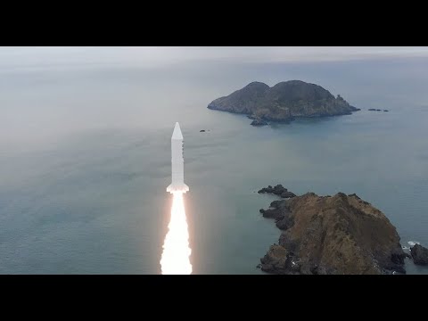 Güney Kore, ilk katı yakıtlı uzay roketini başarıyla test etti