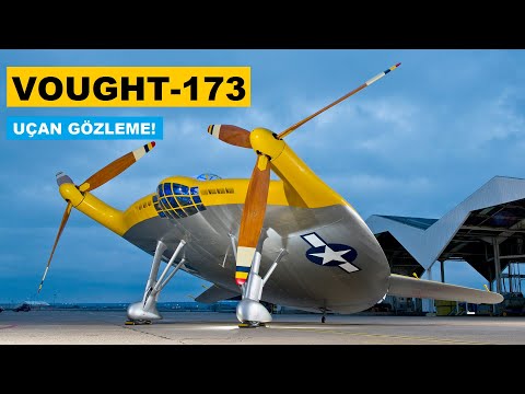 Dünyanın En Garip Uçağı #1 Vought V-173