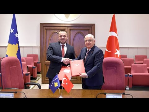 Türkiye ile Kosova arasında Askeri Çerçeve Anlaşması imzalandı
