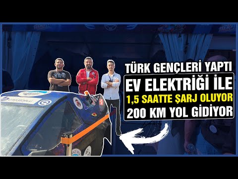 Ev Elektriği İle 1,5 Saatte Şarj ve 200 Km Menzil - Gençler Geleceği İnşa Ediyor - Teknofest İzmir