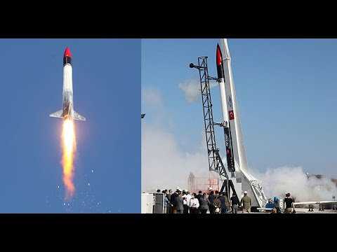 Türkiye&#039;yi uzaya taşıyacak hibrit motorlu Sonda Roket Sistemi başarıyla test edildi