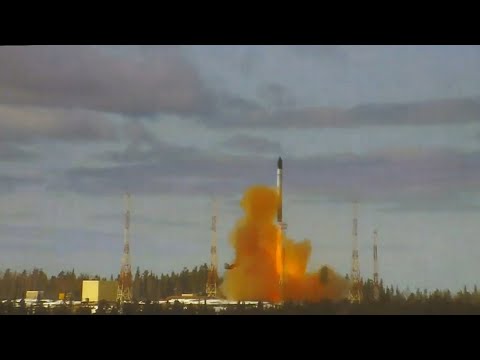 Sarmat ICBM Launch
