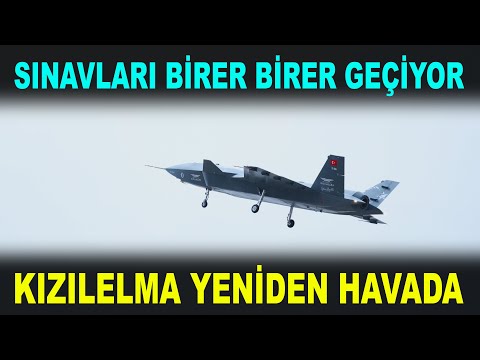 KIZILELMA sınavları geçiyor - Unmanned fighter jet KIZILELMA - Savunma Sanayi - Selçuk Bayraktar TSK