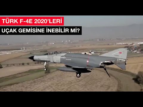Türk F-4E&#039;leri uçak gemisinde kullanılabilir mi?
