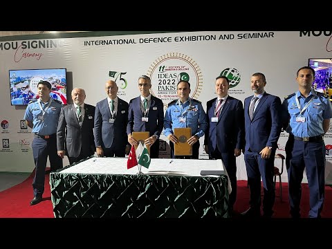 Meteksan and Pakistan Air Force signed a cooperation agreement at IDEAS 2022