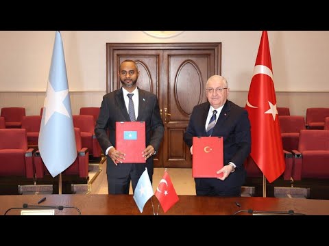 Türkiye ile Somali arasında &#039;Savunma ve Ekonomik İş birliği Çerçeve Anlaşması&#039; imzalandı