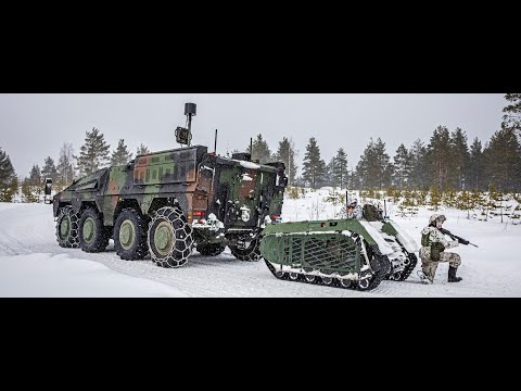iMUGS demonstration - UGVs in arctic conditions