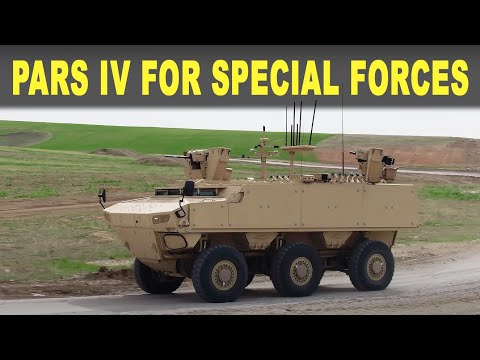 PARS 4 Special Forces preparing for mission - FNSS - PARS IV armored vehicle - PARS 6x6 MKKA