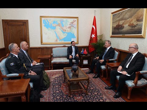 Kosova Savunma Bakanı Mehaj, Milli Savunma Bakanlığını ziyaret etti